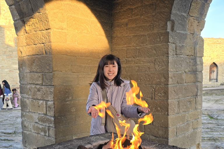 Baku: Gobustan, Mud Volcanoes, and Fire Temple Tour