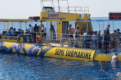 Larnaca: Yellow Semi-Submarine Zenobia Shipwreck Cruise