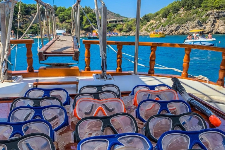 Rhodes: Cruise to Quinn Bay, Afandou & Kallithea with Lunch