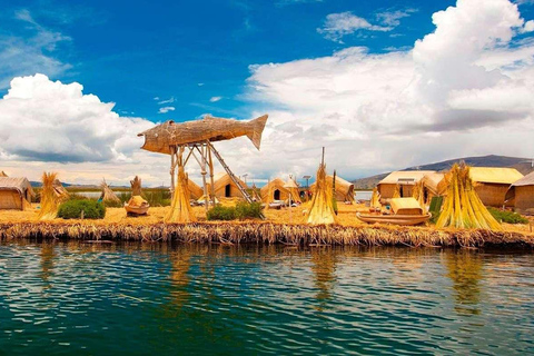 From Puno: Visit the Floating Islands of the Uros