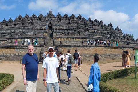 Yogyakarta : Borobudur structure climb and Prambanan temple Borobudur structure climb and Prambanan temple