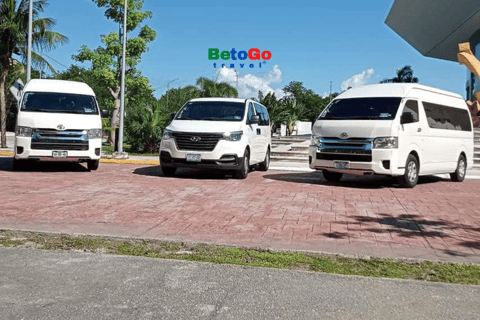Prywatny transfer lotniskowy w jedną stronę z Cancun do Playa del Carmen