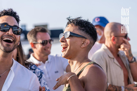 Ibiza: Sunset Boat Party at Ibiza Boat Club with Open Bar Aftersun Ibiza Sunset Boat Party: Early Bird Phase 1