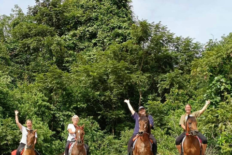 Ao Nang: Horse Riding Tour and kayaking clongrood