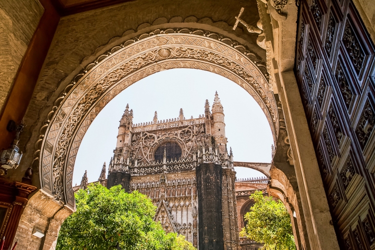Cathédrale de Séville et Giralda : billet coupe-fileBillet avec audioguide