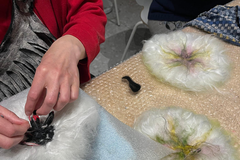Thessaloniki: Felting Workshop with Tea and Biscuits