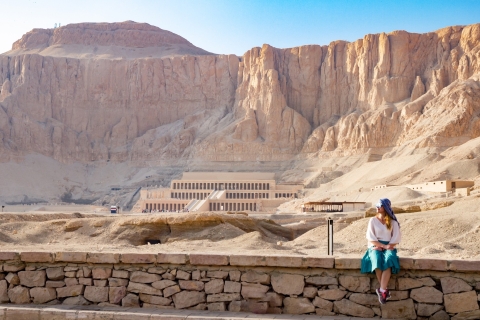 Desde El Gouna Tour privado de dos días de Luxor y Abu Simbel
