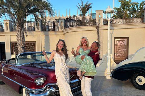 Cannes: Tour Cannes & Antibes in a 1956 Cadillac Cabriolet Private hire