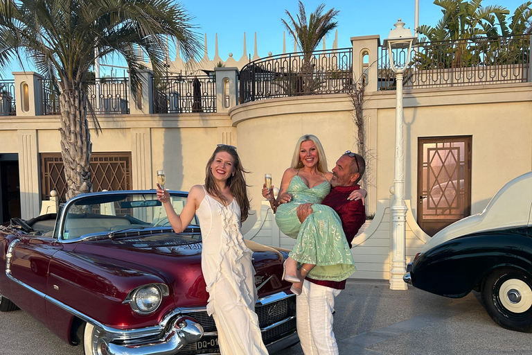Cannes: Tour Cannes & Antibes in a 1956 Cadillac Cabriolet Private hire