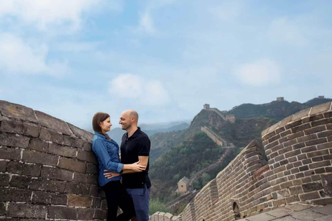 Beijing: Great Wall Photoshoot at Sunrise or Sunset Jinshanling: Professional Photographer Shoot Only