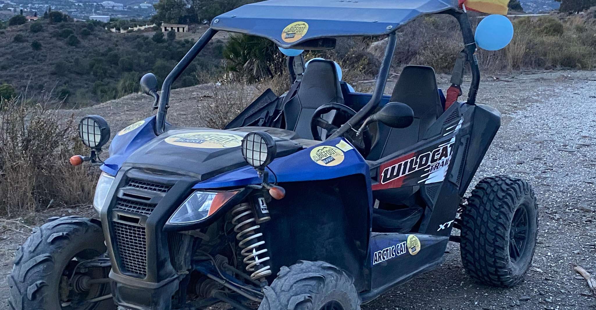 Mijas tepeleri ve dağları arasında 2 saatlik Buggy Turu. - Hizvo