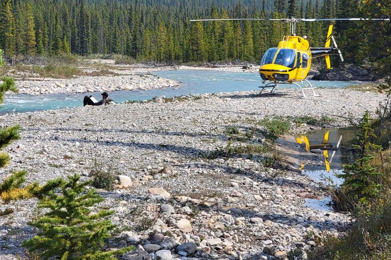 Canadian Rockies Combo: Helicopter Tour and Horseback Ride