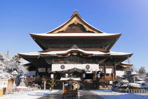 Nagano: Snow Monkeys, Zenkoji Temple & Sake Day Trip