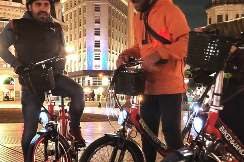 Buenos Aires: Night Tour by E-bike