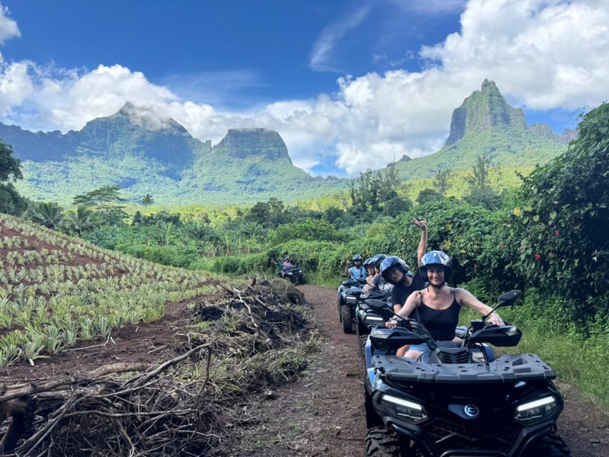 Moorea : aventure guidée en quad avec points de vue et dégustations
