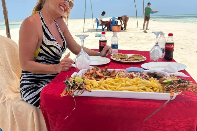 Zanzibar: Nyange Sandbank & Stone Town With Seafood lunch