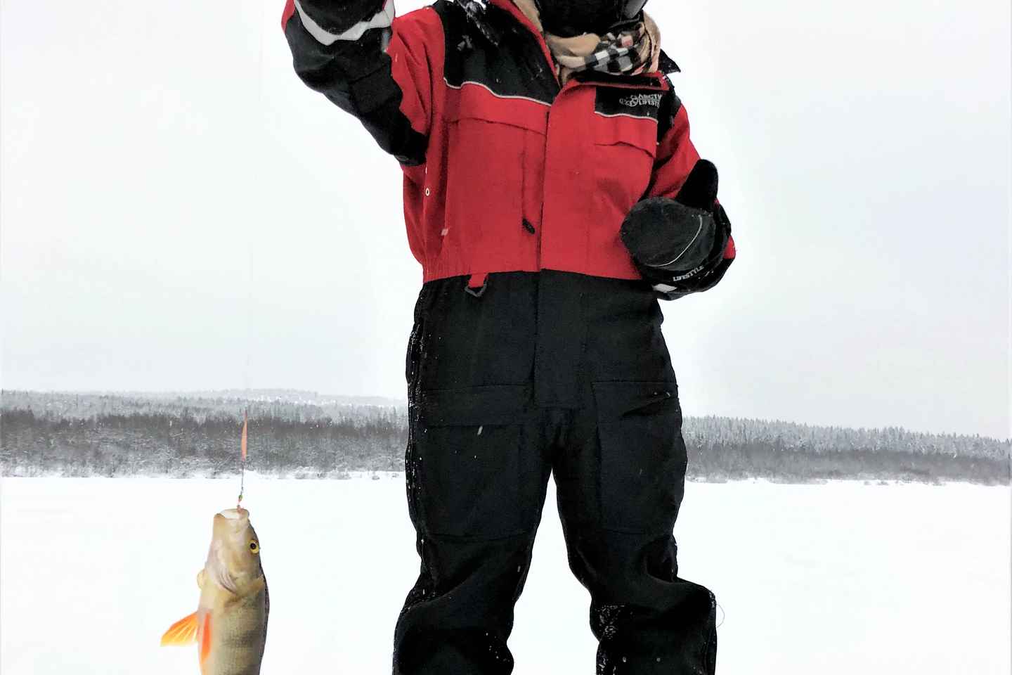 Rovaniemi: Ice Fishing by Snowmobile