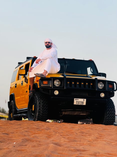 Dubai: Private Evening Hummer Desert Safari Tour
