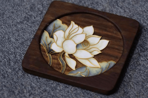 Guangzhou: Create Your Own Cloisonné Enamel Artwork Coaster or Bookmark