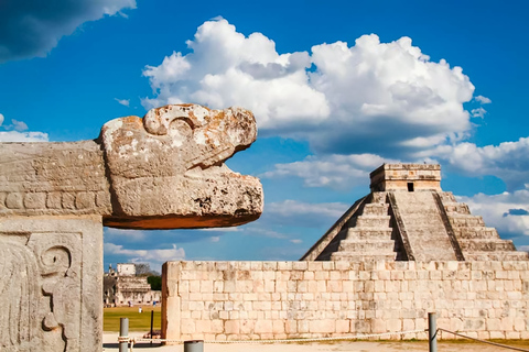 Cancún / Riviera Maya: Chichén Itzá, Valladolid i cenoteWycieczka z miejsc zbiórki w Cancun i Riviera Maya