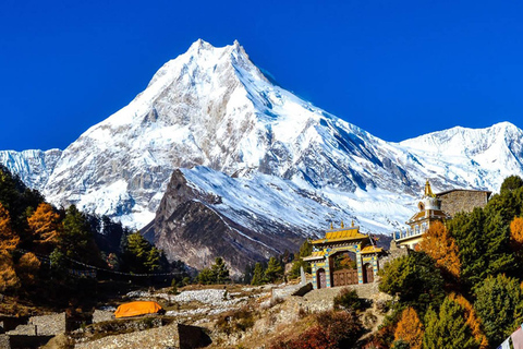 Manaslu Trek - 14 dias Larke La Pass: De KathmanduManaslu Trek - 14 dias Larke La pass com guia