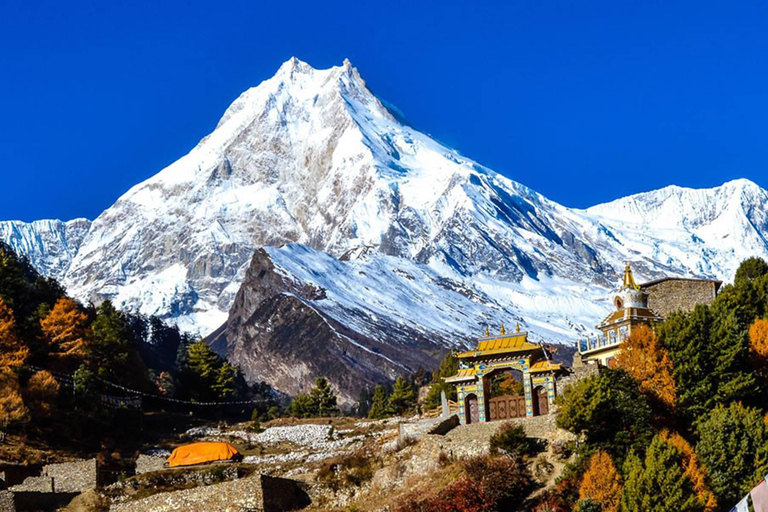 Manaslu Trek - 14 dias Larke La Pass: De KathmanduManaslu Trek - 14 dias Larke La pass com guia