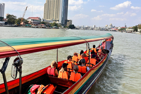 Bangkok: 2 hrs Private Longtail Boat Canal Tour & Big Buddha