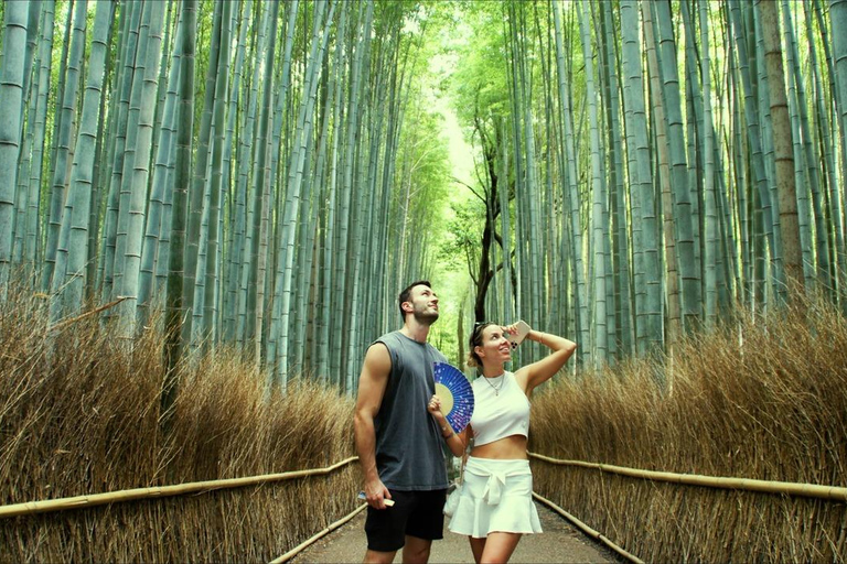 Quioto: Bambu de Arashiyama, Matcha, Macacos e Passeio pelo TemploKyoto: Passeio pela Floresta de Bambu de Arashiyama, Macacos e Templo