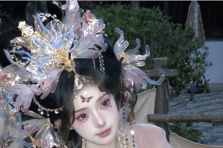 Shanghai: Hanfu Dress-up Photoshoot Experience Premium Photoshoot