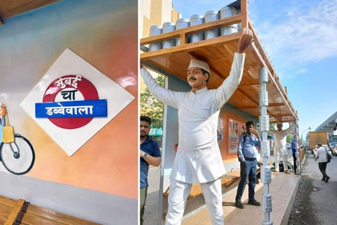 Meet Dabbawalas Visit Dhobi Ghat and Slum with Train Ride