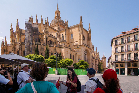 From Madrid: El Escorial, Valle de los Caídos & Segovia Trip Day Trip with El Escorial Monastery & Segovia Alcazar Entry