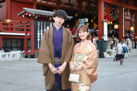 Traditionelles Kimono-Verleih-Erlebnis in TokioTokio: Kimono-Verleih für 1 Tag