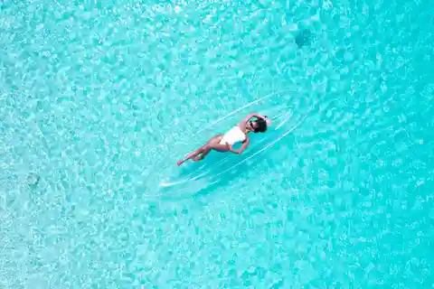 Turks and Caicos Islands: Clear Kayak Photoshoot