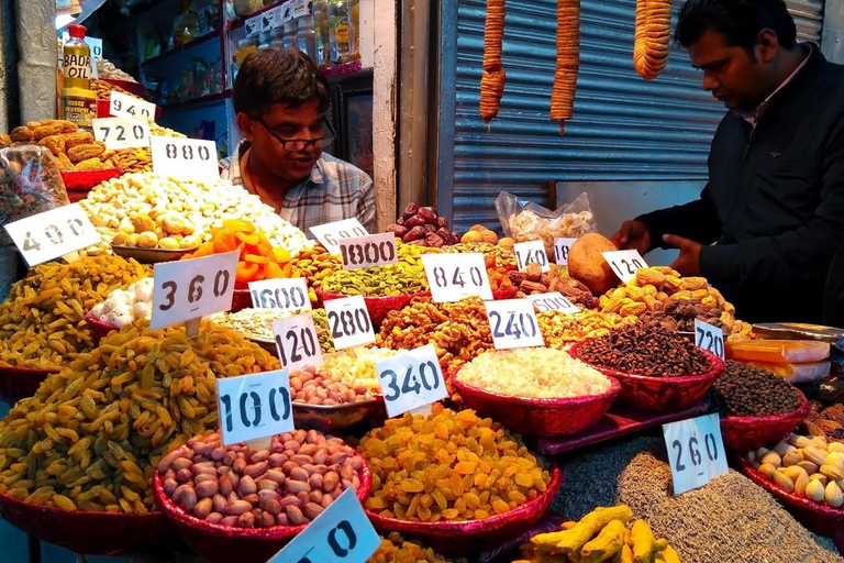 Delhi: tour guiado pela Khari Baoli Road com serviço de busca no hotelDelhi: Tour guiado pela Khari Baoli Road com serviço de busca no hotel