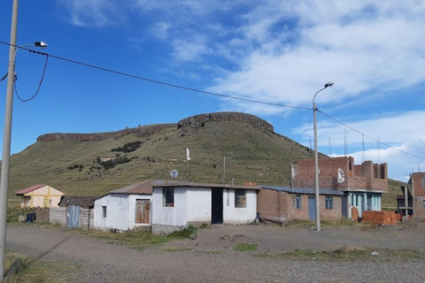 Puno: Fietstocht van een halve dag Chullpas Cutimbo + gids Engels/Spaans