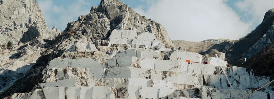 Carrara : visite des carrières de Michel-Ange et des ateliers d'art de Carrare