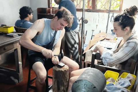 Galle: Hidden Silver Jewelry Making School with Lunch