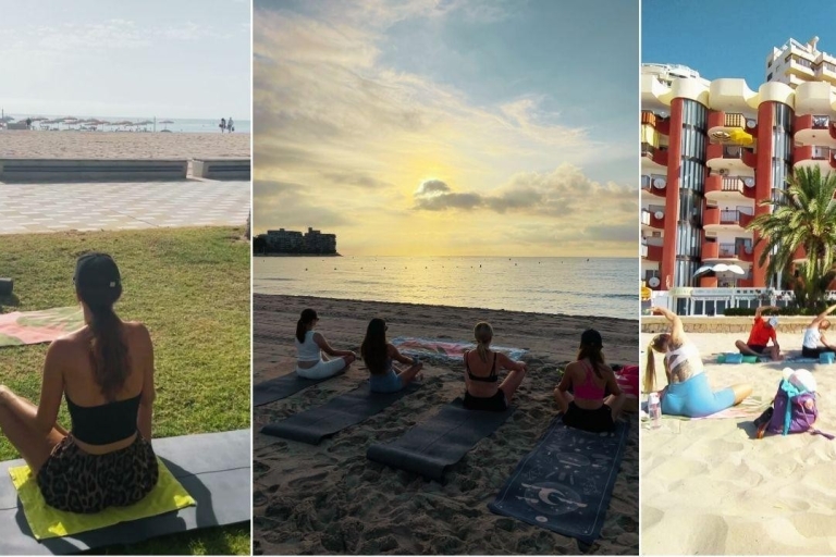 Yoga on the beach San Juan, Alicante Yoga and Sound Bath on the beach San Juan, Alicante