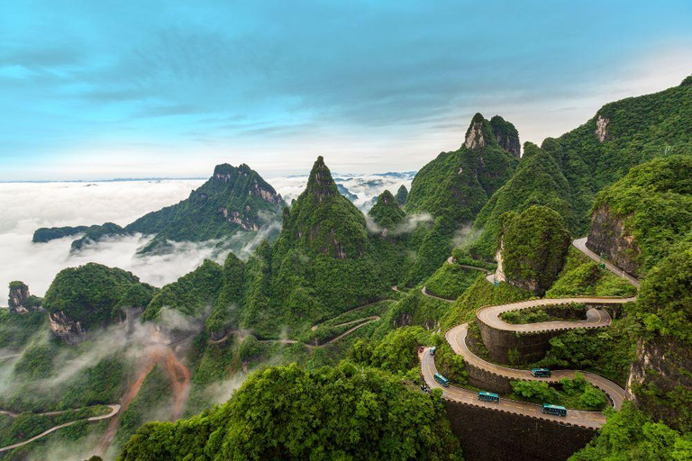 National Forest Park, Tianmen Mountain & Glass Bridge Ticket National Forest Park Ticket + 3 Cableways & 1 Elevator