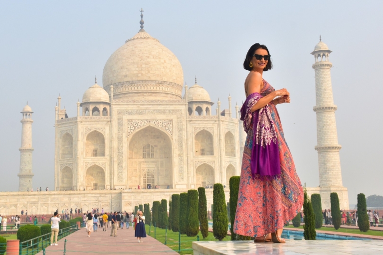 Agra: Taj Mahal Guided Tour with Skip The Line By Tuk Tuk Tuk Tuk+ Driver+Guide+Skip The Long Lines