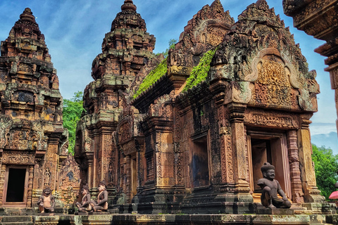 Ontdek Banteay Srei, Kbal Spean &amp; Avontuur in een lokaal dorp