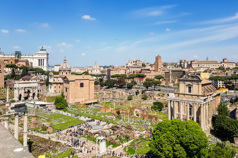 Roma: Coliseo, Arena y tour prioritario por la antigua RomaTour en grupo en alemán de hasta 30 personas