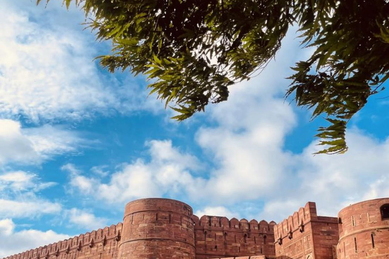 Delhi to Agra: Taj Mahal Private Day Tour with Transfers From Agra: Private City Tour with AC Car, Driver & Guide