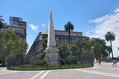 Cafés notáveis de Buenos AiresAv. de mayo e Plaza de Mayo com transferência.