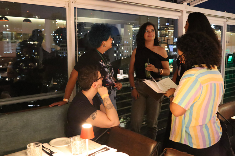 São Paulo: Women's Nightlife Tour with Drinks at Hidden Bars