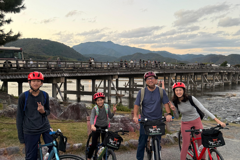 Arashiyama Bamboo Forest Family Bike Tour (Infant & Kids)