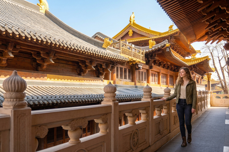 Shanghai: Jing'an Temple Entry Ticket (Optional Guided Tour) 1.5-Hour Small-Group Guided Tour (Entry&Blessing Experience)