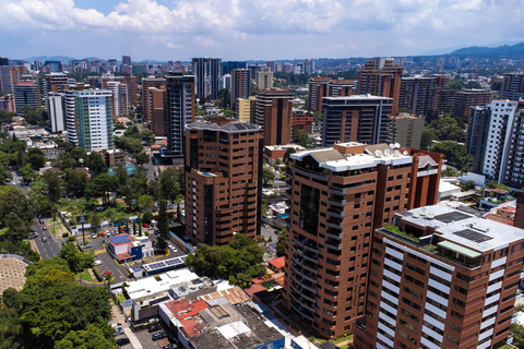 Tour panoramique de la ville de Guatemala + visite du marché central