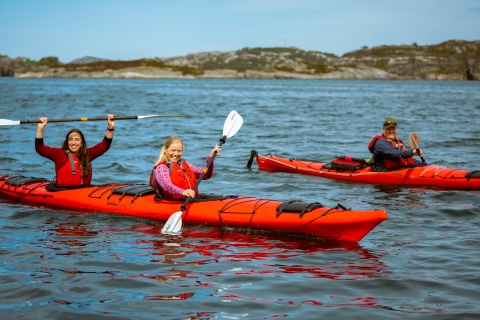 Bergen: Excursión guiada en kayak por los islotes de Øygarden