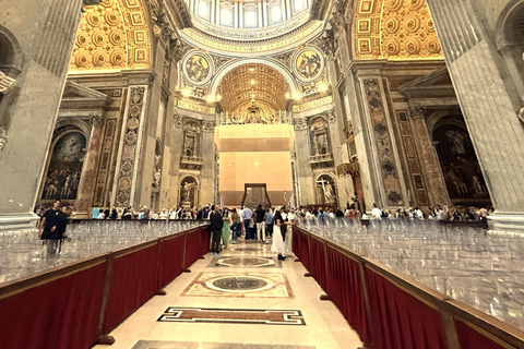 Rome-St Peter’s Basilica Privet Guided Tour & Grottoes Visit Private Family Tour of St. Peter’s Basilica | Dome Access I